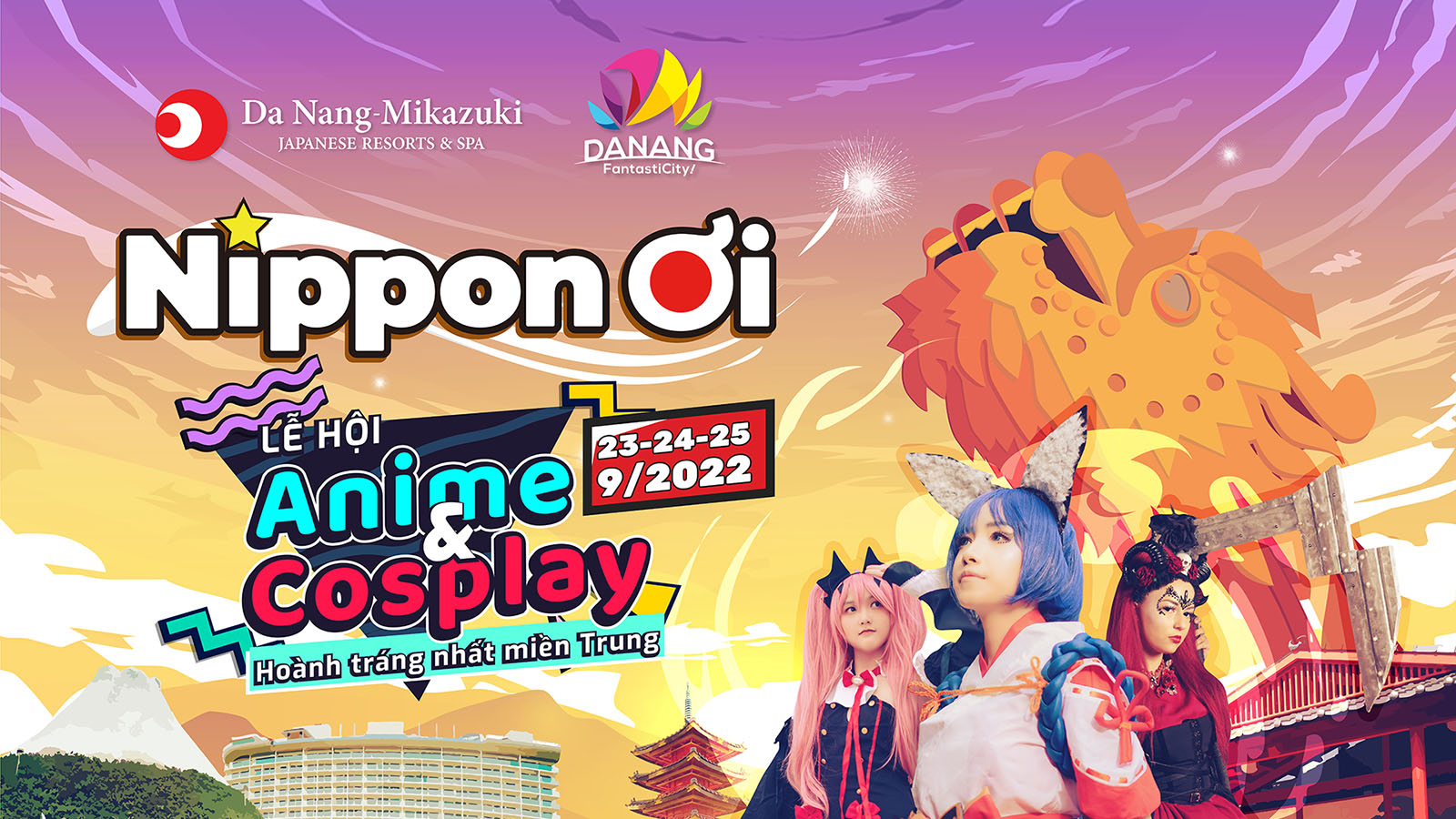 NIPPON OI – The Biggest Cosplay, Anime, And Manga Festival In Central Vietnam Is Back!